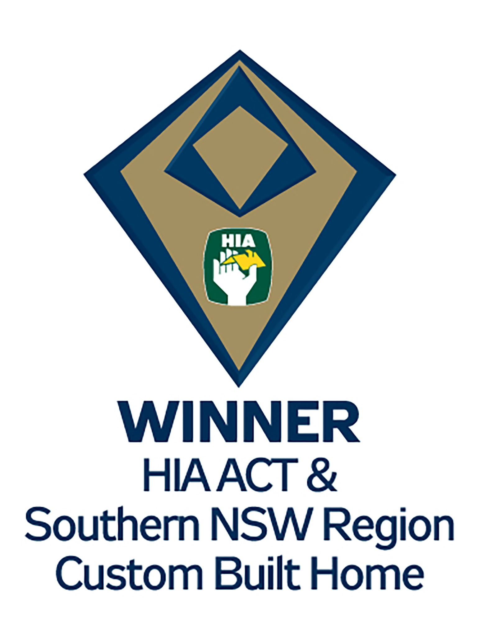 Winner - HIA ACT & Southern NSW Region Custom Built Home