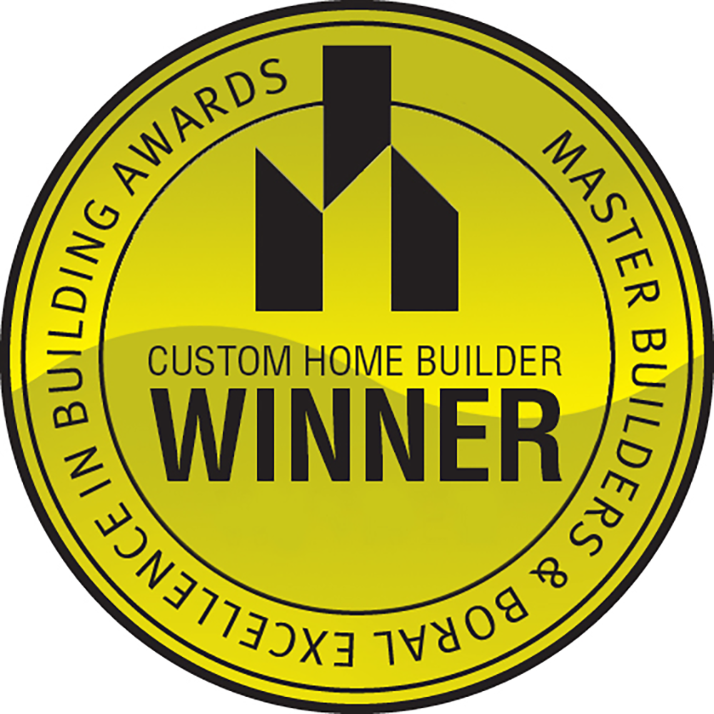 Master Builders and Boral, Excellence in Building Awards - Winner - Custom Home Builder